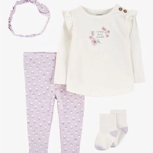 Carter’s Baby 4-Piece Floral Outfit